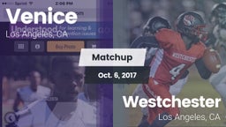 Matchup: Venice  vs. Westchester  2017