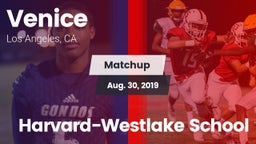Matchup: Venice  vs. Harvard-Westlake School 2019