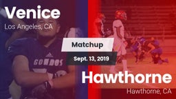 Matchup: Venice  vs. Hawthorne  2019