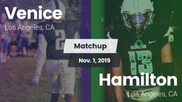 Matchup: Venice  vs. Hamilton  2019