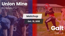 Matchup: Union Mine High vs. Galt  2018