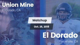 Matchup: Union Mine High vs. El Dorado  2018