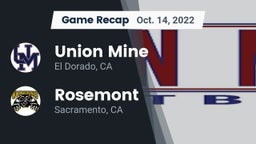 Recap: Union Mine  vs. Rosemont  2022