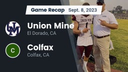 Recap: Union Mine  vs. Colfax  2023