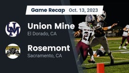 Recap: Union Mine  vs. Rosemont  2023
