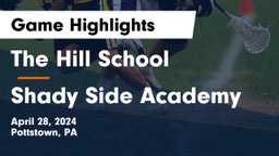 The Hill School vs Shady Side Academy Game Highlights - April 28, 2024