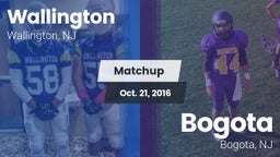 Matchup: Wallington High vs. Bogota  2016