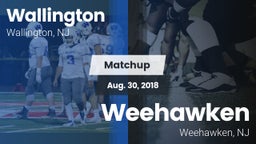 Matchup: Wallington High vs. Weehawken  2018