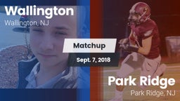 Matchup: Wallington High vs. Park Ridge  2018