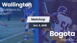 Matchup: Wallington High vs. Bogota  2018