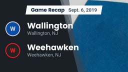 Recap: Wallington  vs. Weehawken  2019