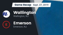 Recap: Wallington  vs. Emerson  2019