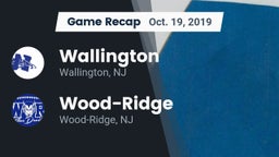 Recap: Wallington  vs. Wood-Ridge  2019