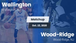 Matchup: Wallington High vs. Wood-Ridge  2020