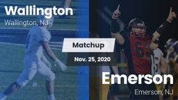 Matchup: Wallington High vs. Emerson  2020