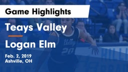 Teays Valley  vs Logan Elm  Game Highlights - Feb. 2, 2019
