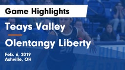 Teays Valley  vs Olentangy Liberty  Game Highlights - Feb. 6, 2019