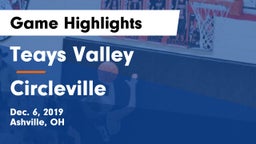Teays Valley  vs Circleville  Game Highlights - Dec. 6, 2019