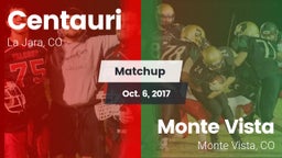 Matchup: Centauri  vs. Monte Vista  2017