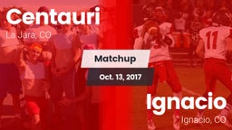 Matchup: Centauri  vs. Ignacio  2017