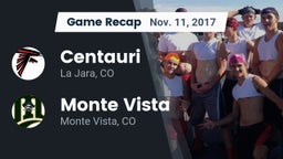 Recap: Centauri  vs. Monte Vista  2017