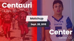 Matchup: Centauri  vs. Center  2018
