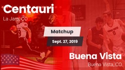 Matchup: Centauri  vs. Buena Vista  2019