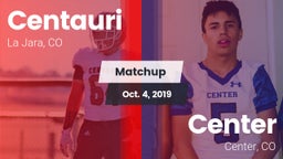 Matchup: Centauri  vs. Center  2019