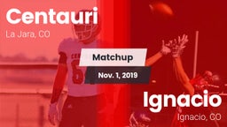 Matchup: Centauri  vs. Ignacio  2019