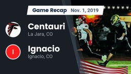 Recap: Centauri  vs. Ignacio  2019