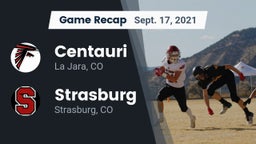Recap: Centauri  vs. Strasburg  2021