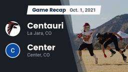 Recap: Centauri  vs. Center  2021