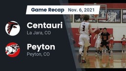 Recap: Centauri  vs. Peyton  2021