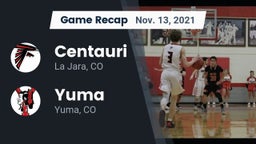 Recap: Centauri  vs. Yuma  2021