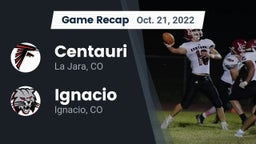 Recap: Centauri  vs. Ignacio  2022