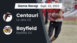 Recap: Centauri  vs. Bayfield  2023