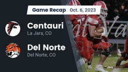 Recap: Centauri  vs. Del Norte  2023