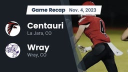 Recap: Centauri  vs. Wray  2023