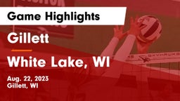 Gillett  vs White Lake, WI Game Highlights - Aug. 22, 2023