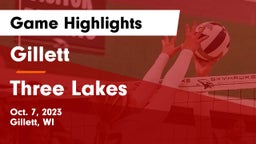 Gillett  vs Three Lakes Game Highlights - Oct. 7, 2023