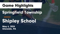 Springfield Township  vs Shipley School Game Highlights - May 6, 2024