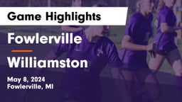 Fowlerville  vs Williamston  Game Highlights - May 8, 2024