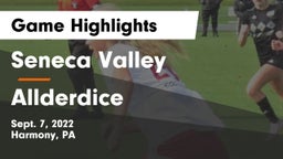 Seneca Valley  vs Allderdice  Game Highlights - Sept. 7, 2022