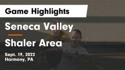 Seneca Valley  vs Shaler Area  Game Highlights - Sept. 19, 2022