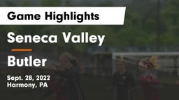 Seneca Valley  vs Butler  Game Highlights - Sept. 28, 2022