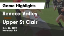 Seneca Valley  vs Upper St Clair Game Highlights - Oct. 27, 2022