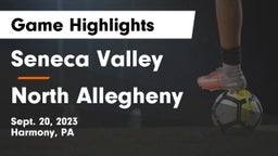 Seneca Valley  vs North Allegheny  Game Highlights - Sept. 20, 2023