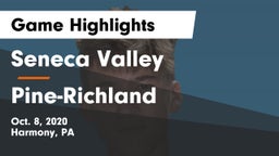 Seneca Valley  vs Pine-Richland  Game Highlights - Oct. 8, 2020