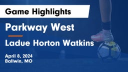 Parkway West  vs Ladue Horton Watkins  Game Highlights - April 8, 2024