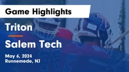 Triton  vs Salem Tech Game Highlights - May 6, 2024